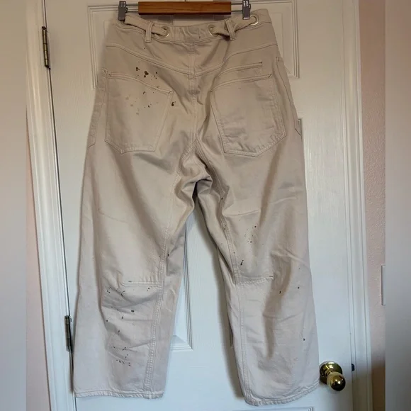 We The Free Cream Cargo Pants - Picture 5 of 7